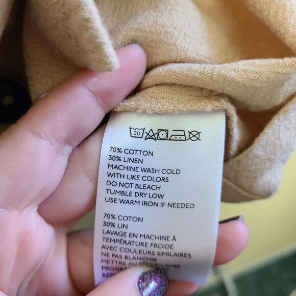 Cooperative Linen Blend Dress - Picture 5 of 7